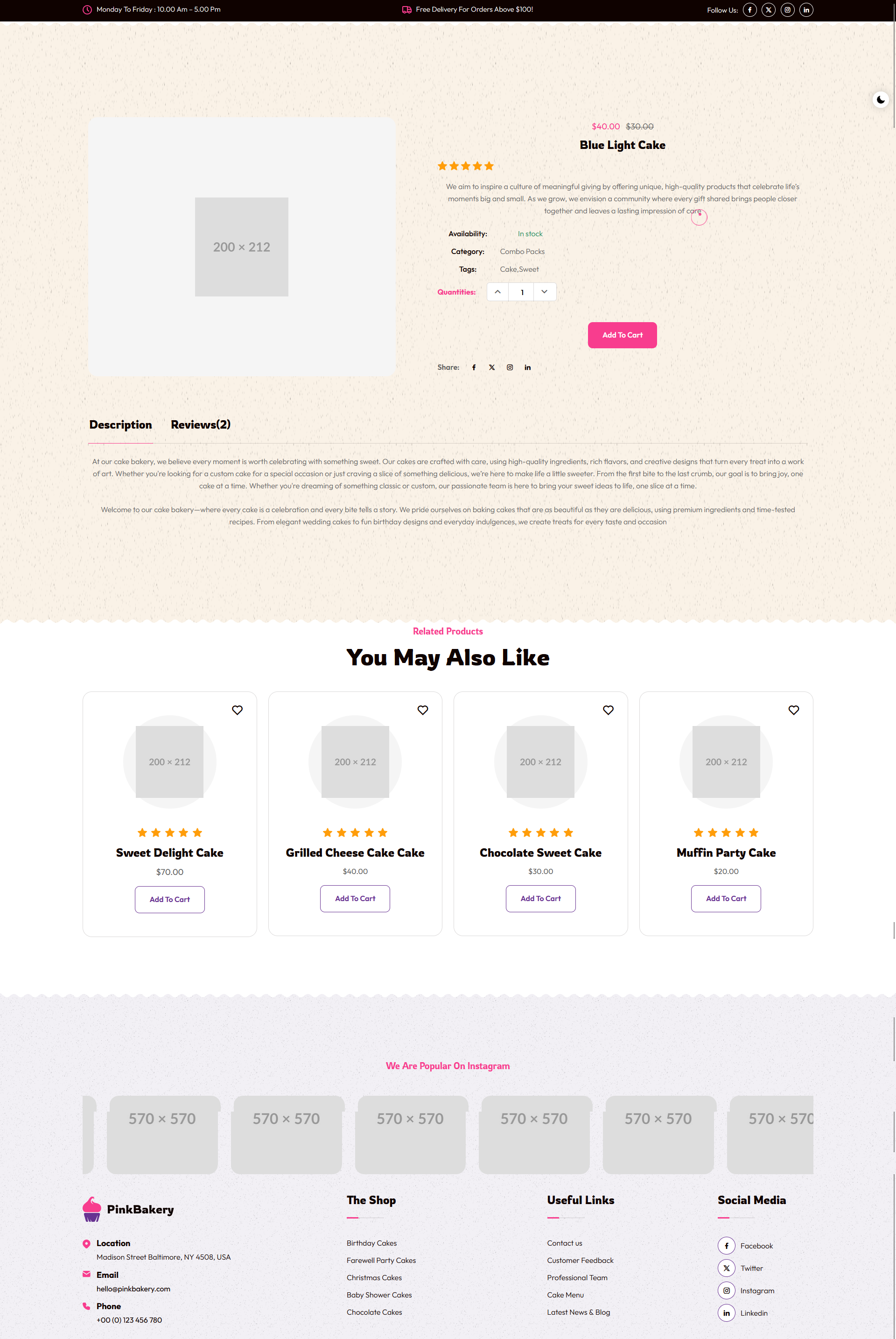 Product Details Page